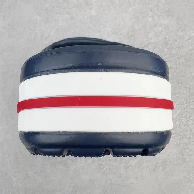 Crocs Classic Clog Navy White Red Logo Clogs 8