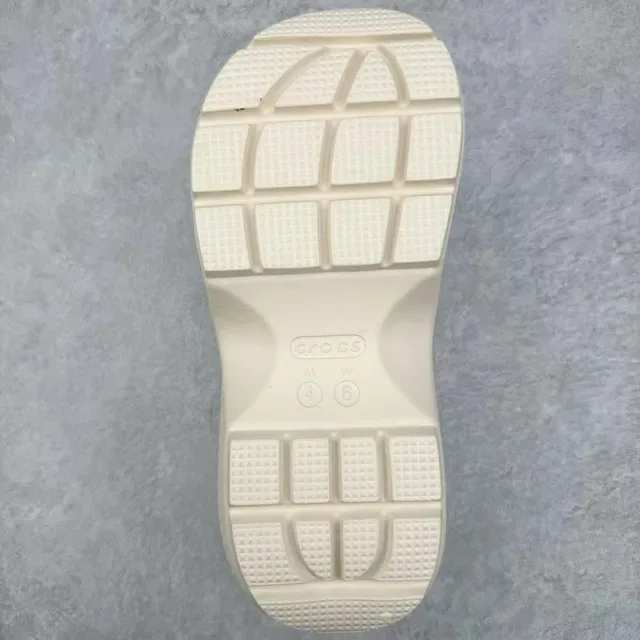 Crocs Classic Clog Platform Beige Clogs 2