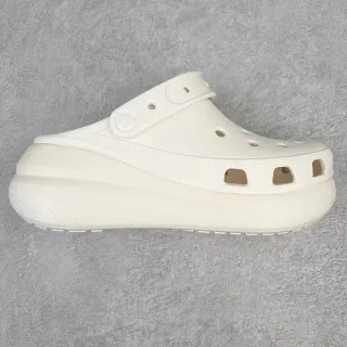 Crocs Echo Clog Off-White Platform Molded Foam Clog