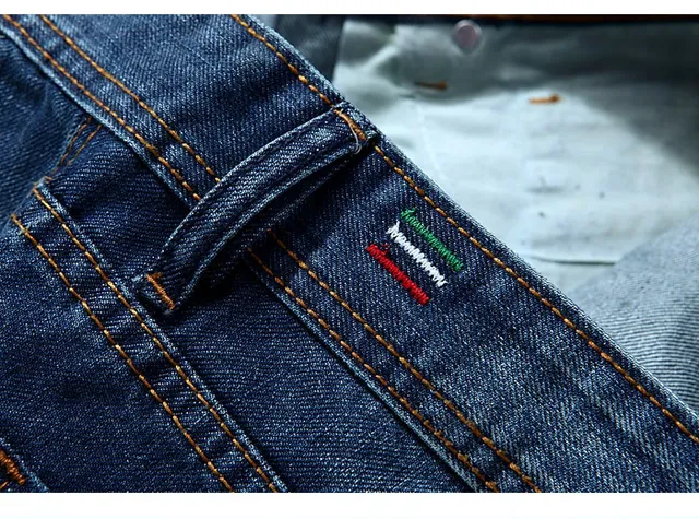 ديزل بناطين جينز متوسطة الخصر مستقيمة الساق مفروكة أنديغو 4