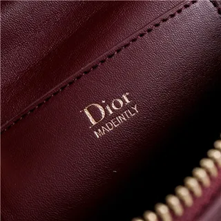 Dior Beige Black Structured Rectangular Monogram Canvas Handbag 13