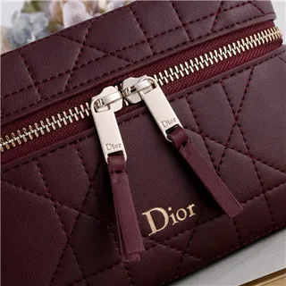 Dior Beige Black Structured Rectangular Monogram Canvas Handbag 16