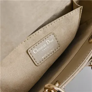 Dior Lady Dior Sac Tote Rose Pâle Matelassé 2