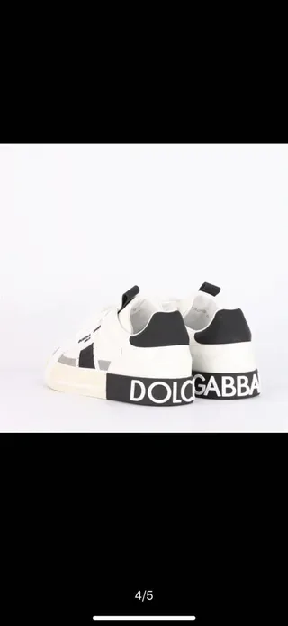 Dolce & Gabbana NS1 branco preto cinza tênis lifestyle 2