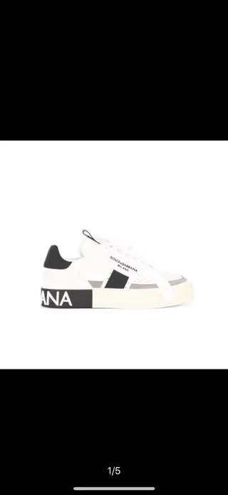 Dolce & Gabbana NS1 branco preto cinza tênis lifestyle 3
