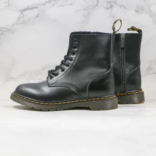 Dr. Martens 1460 Black Smooth Leather 8-Eyelet Martin Boot