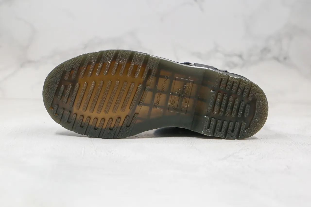 Dr. Martens 1460 Harness bottine Chelsea avec couture noire et jaune 2