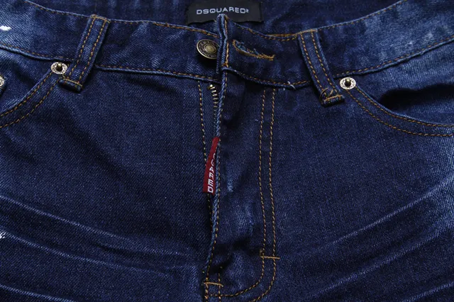 Dsquared2 Blue Multicolor Distressed Denim Rolled Cuffs Shorts 8