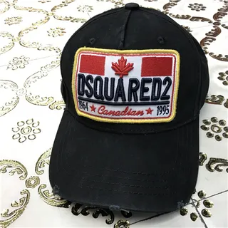 Dsquared2 Casquette de Baseball Navy Broderie Drapeau Canadien 2