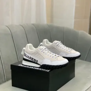 Dsquared2 ICON Off-White and Black Lifestyle Sneakers