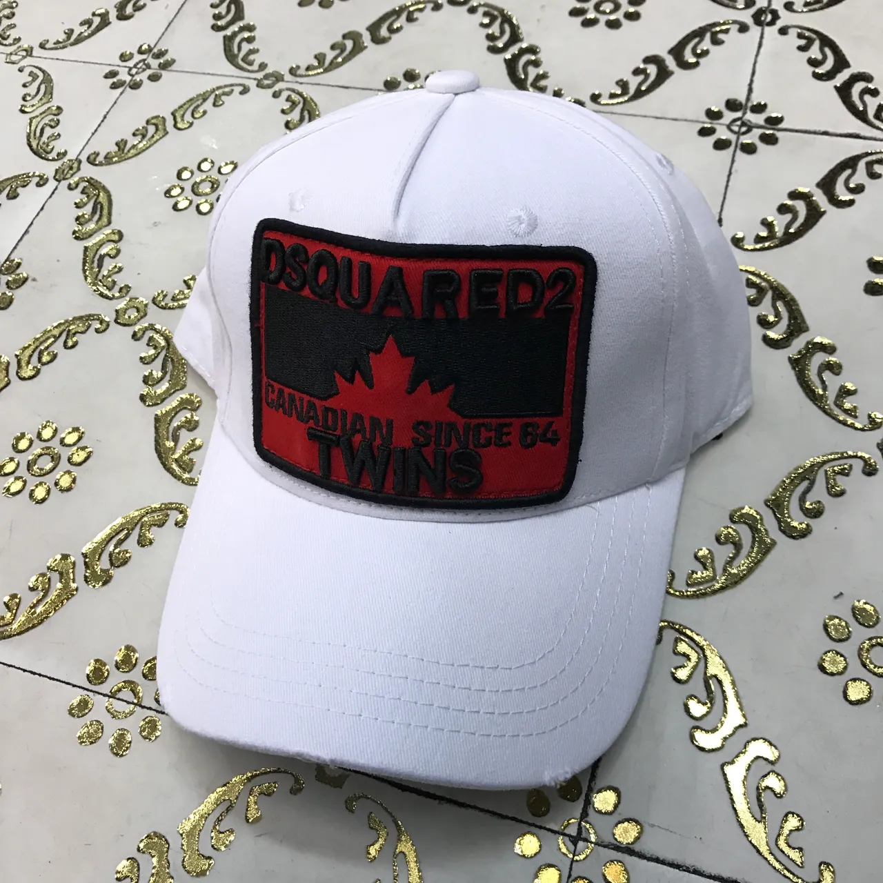 Dsquared2 Twins Canadian Since 64 Olive Green Baseball Cap 3
