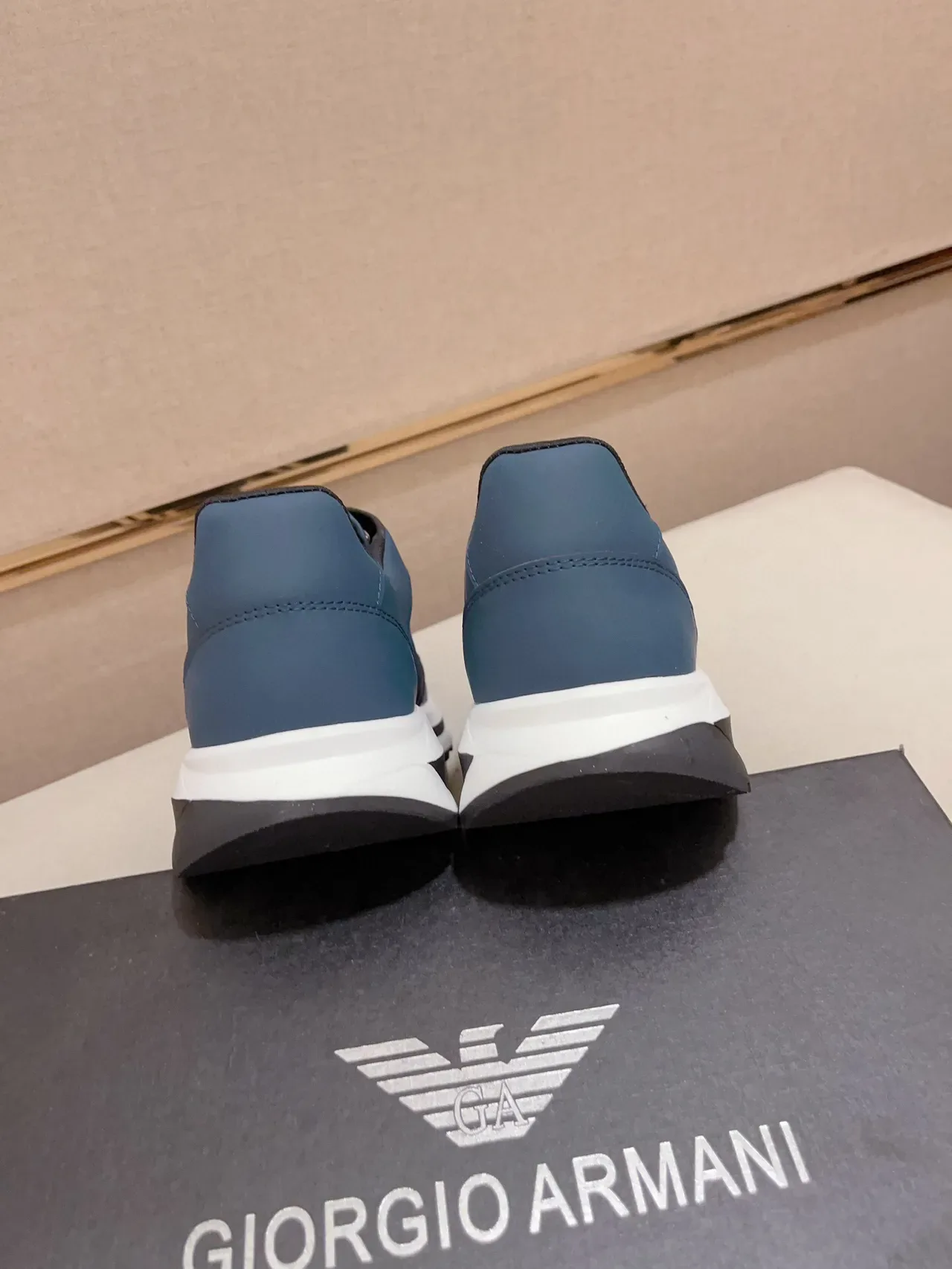 EA7 Navy Mesh-Synthetic tênis lifestyle 9
