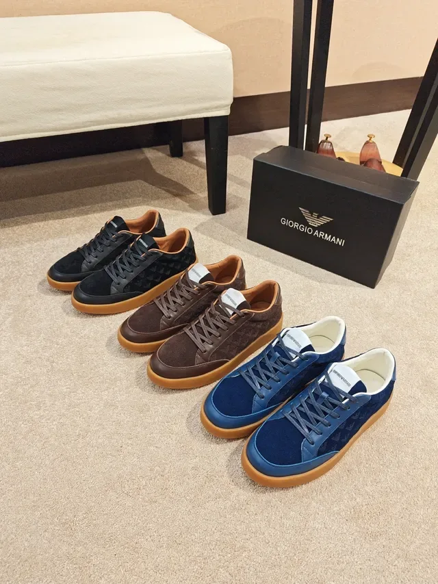 Emporio Armani Black Eagle Jacquard Lifestyle Sneaker 2