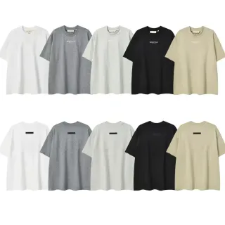 Camiseta Fear of God Essentials de cuello redondo corte holgado