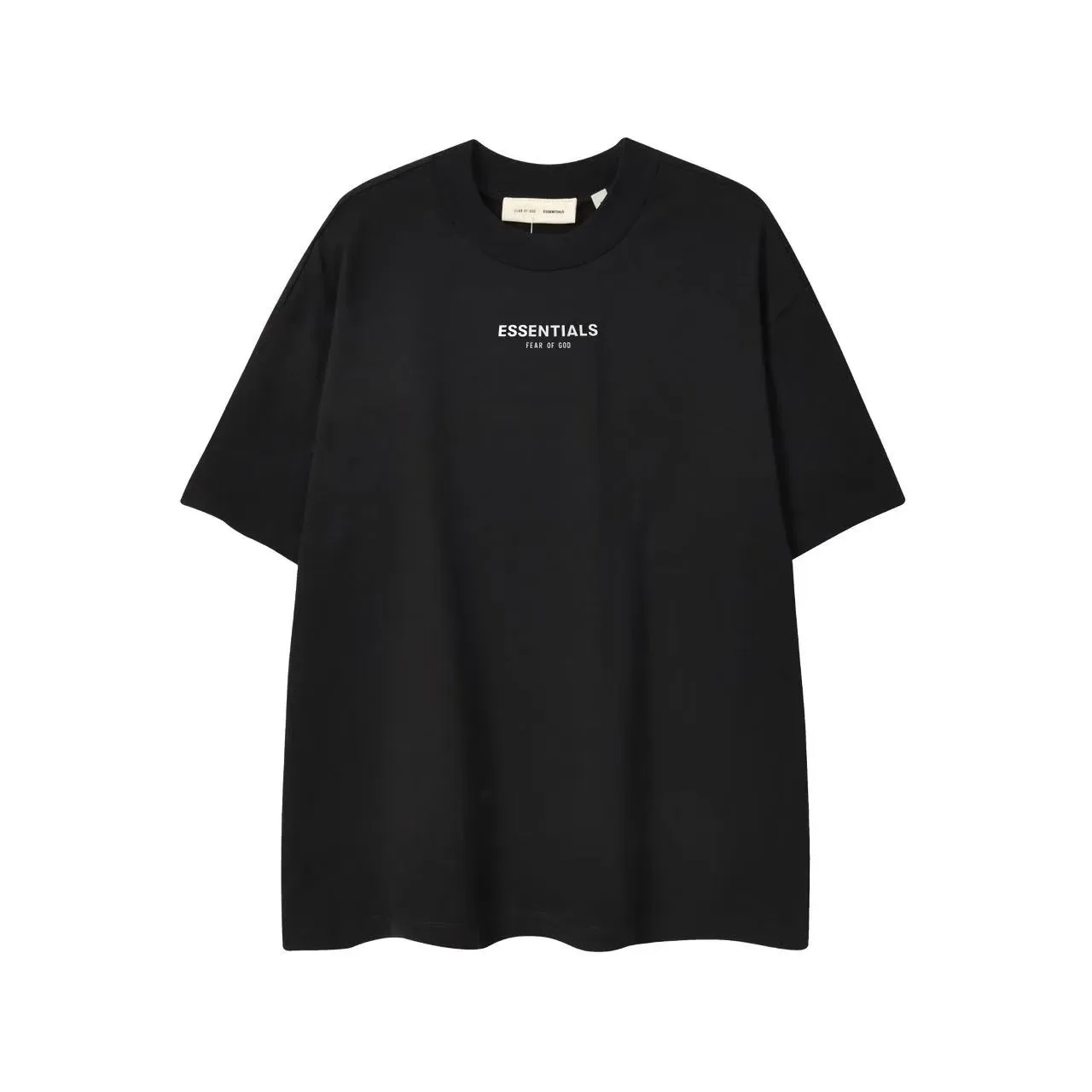 تيشيرت Fear of God Essentials برقبة دائرية وقصة فضفاضة 3