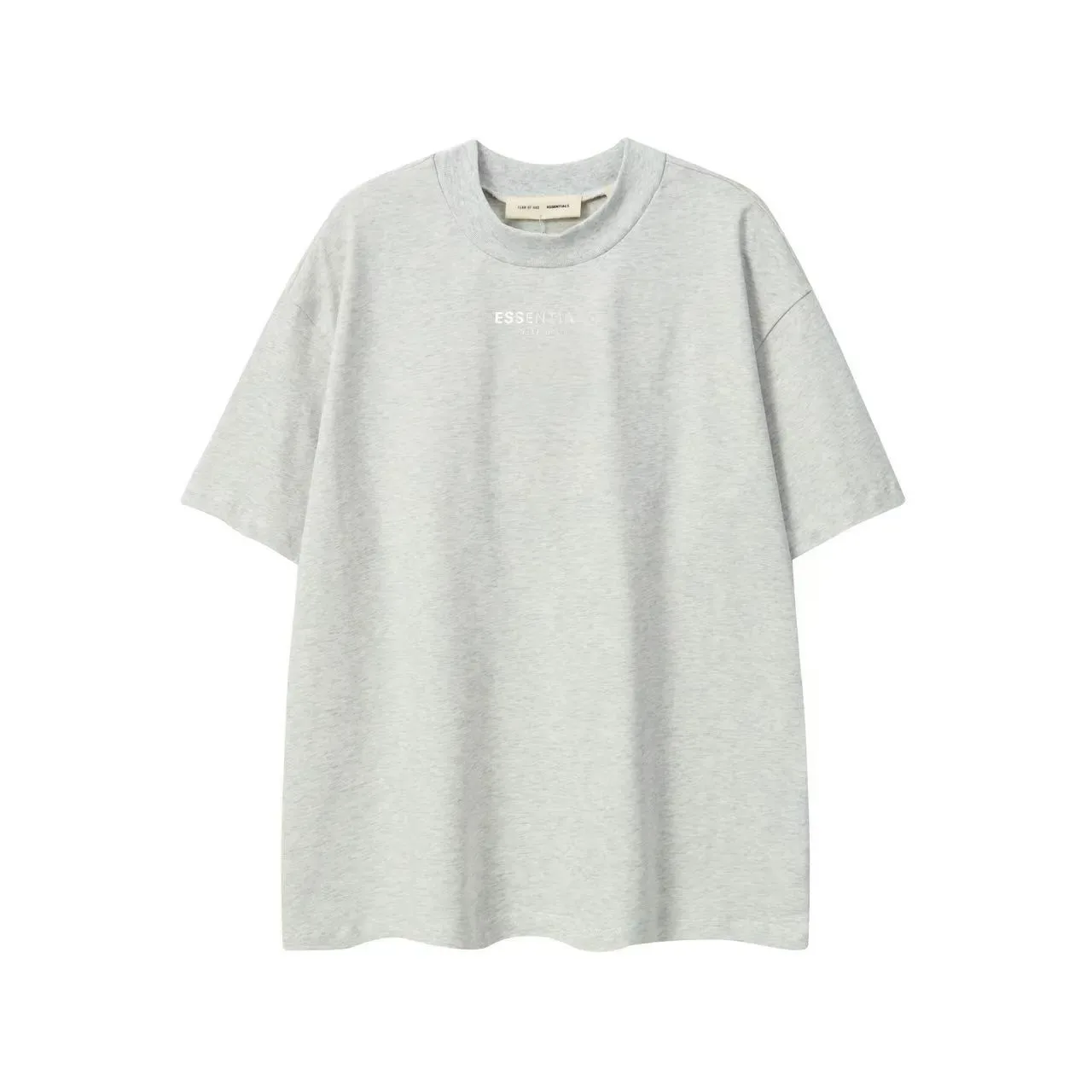 تيشيرت Fear of God Essentials برقبة دائرية وقصة فضفاضة 7