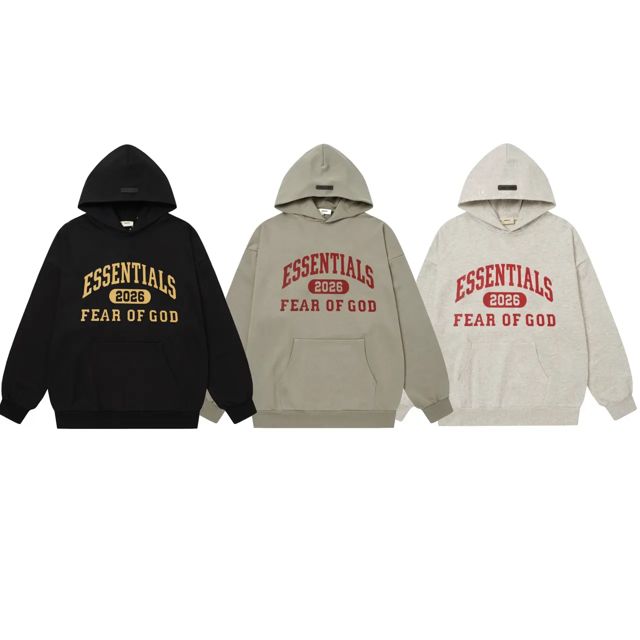 Fear of God Essentials 2026 Collegiate Print Hoodie 3