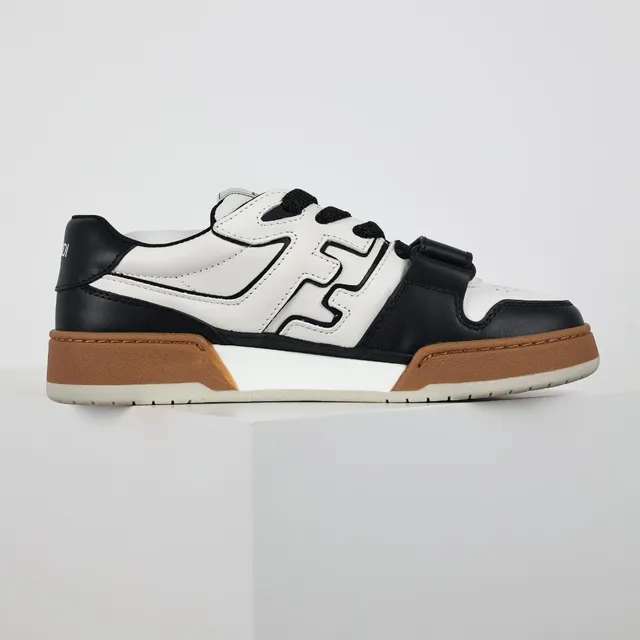 Fendi First sneakers lifestyle blanc noir gomme 7