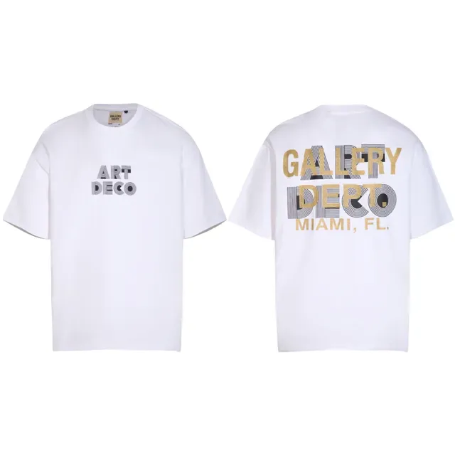 Gallery Dept Art Deco Graphic Print White T-Shirt 5