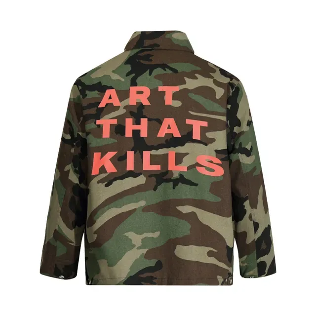 Gallery Dept Camouflage Graphic-Print Zip-Front Jacket 3