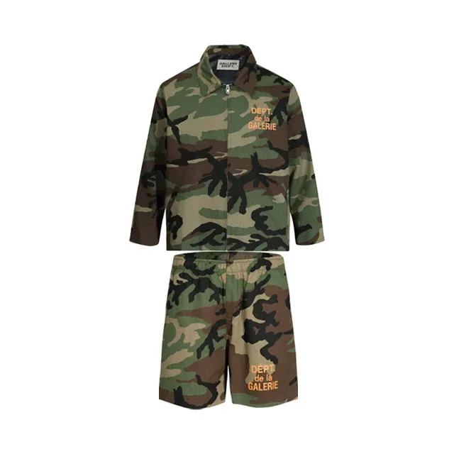 Gallery Dept Camouflage Graphic-Print Zip-Front Jacket 4
