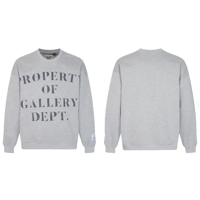 Gallery Dept Property of Gallery Dept سويتير رمادي هيثر 2