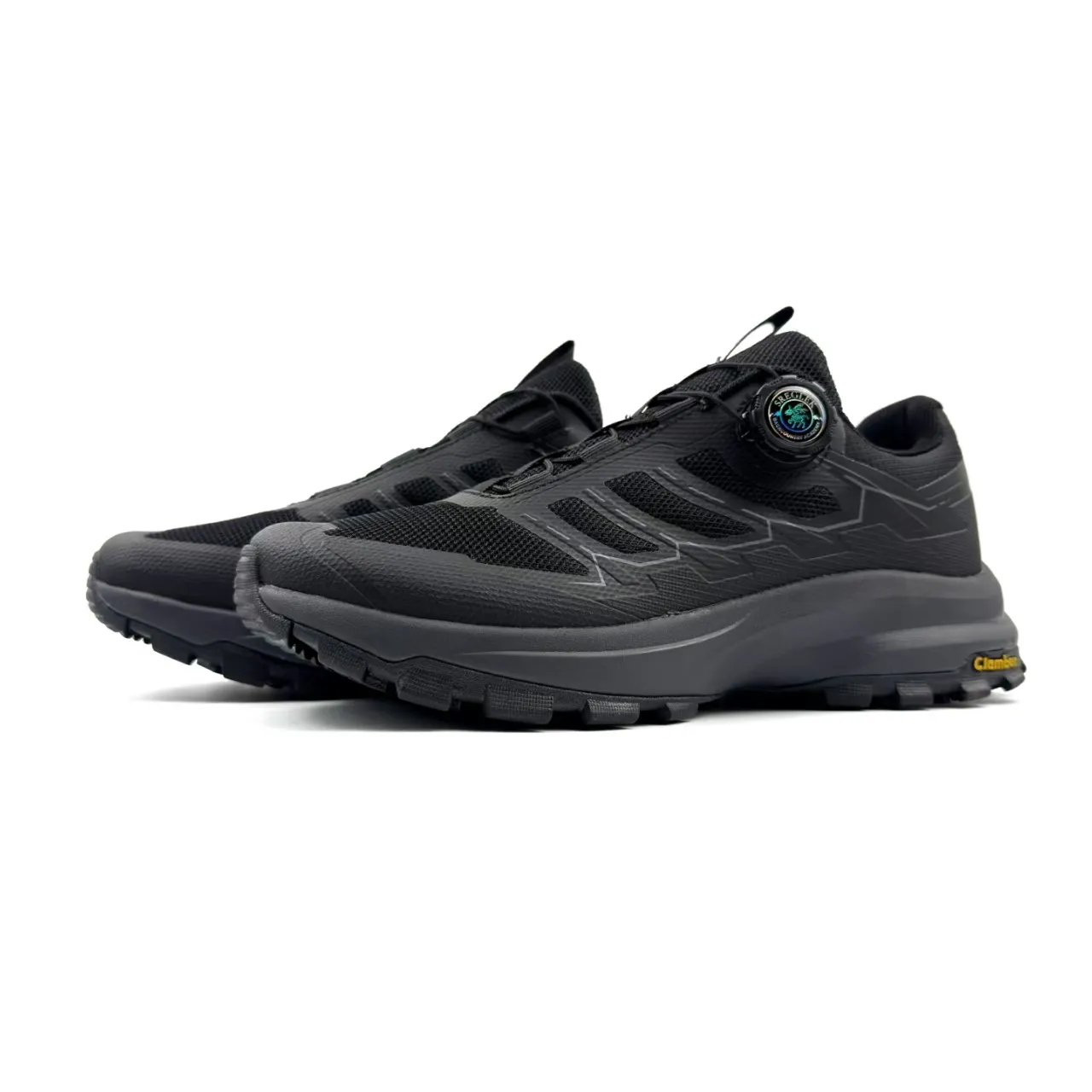Black BOA Dial Trail Running Shoes 2