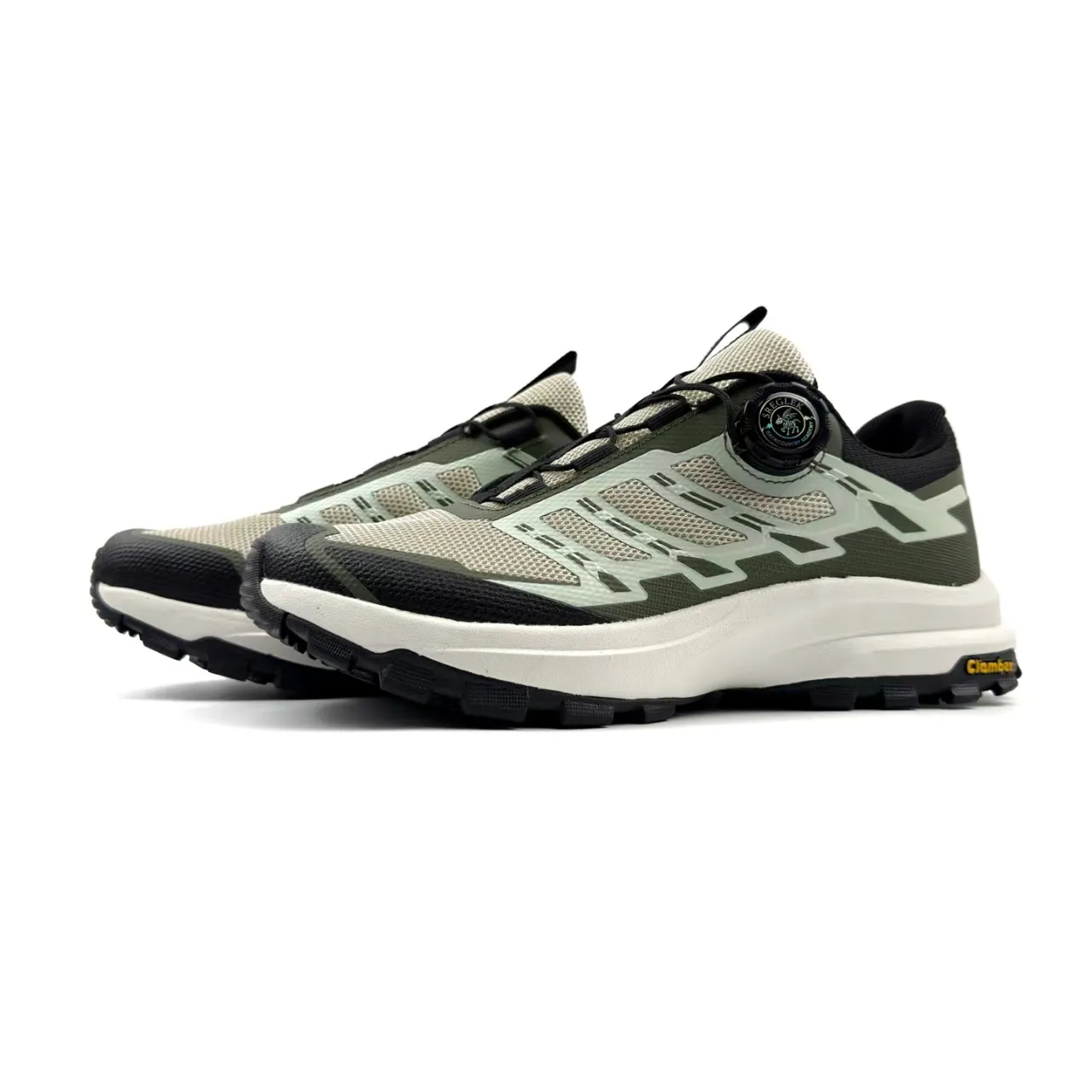 Black BOA Dial Trail Running Shoes 8