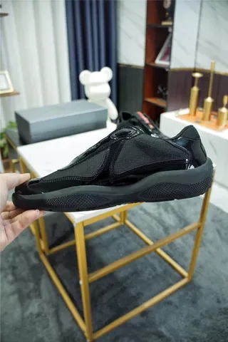 Black Laceless Slip-On Patent Leather Overlay Lifestyle Sneakers 9