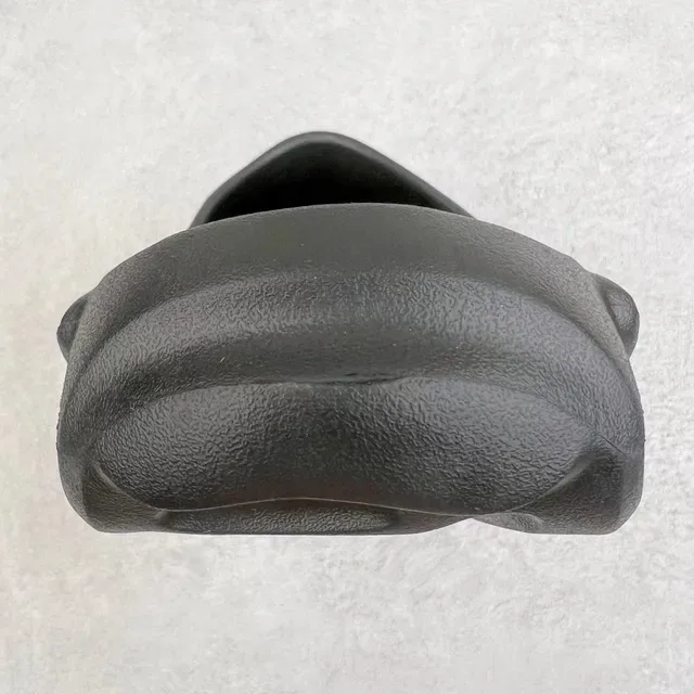 Black Matte Molded Plastic Earphones 3