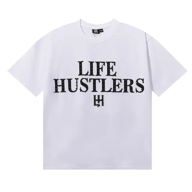 Black White Graphic Print Oversized Fit T-Shirt 4