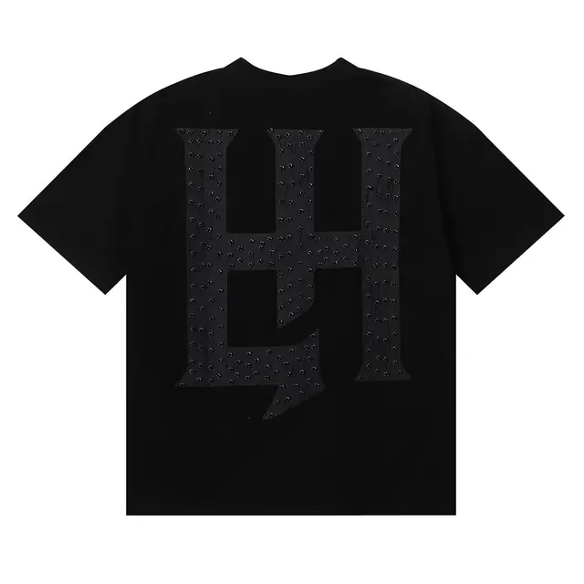 Black White Graphic Print Oversized Fit T-Shirt 5