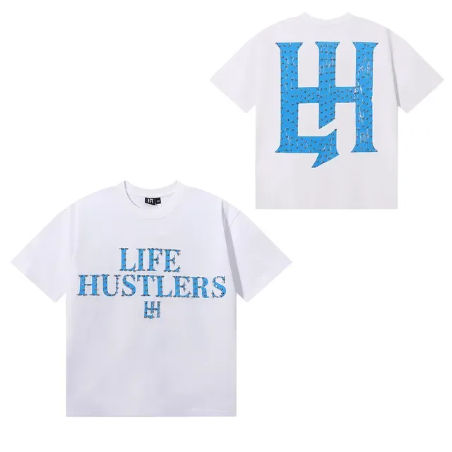 Black White Graphic Print Oversized Fit T-Shirt 16