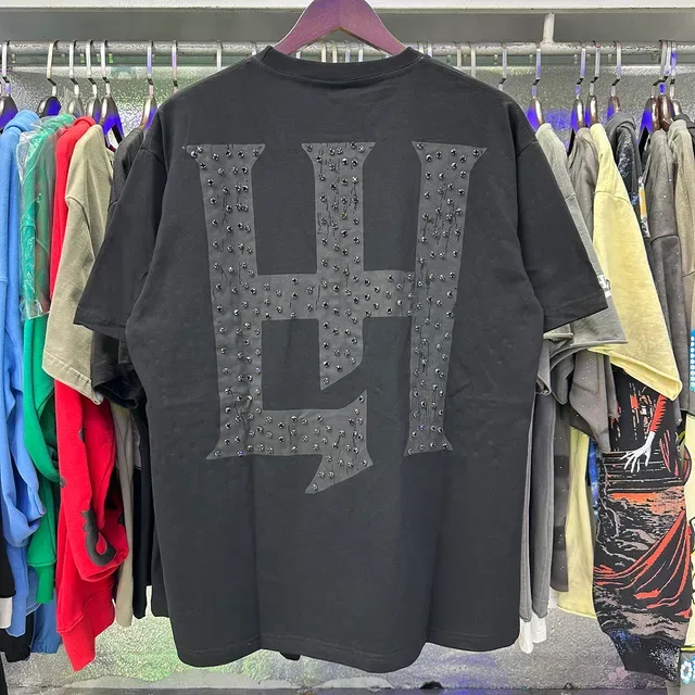 Black White Graphic Print Oversized Fit T-Shirt 18