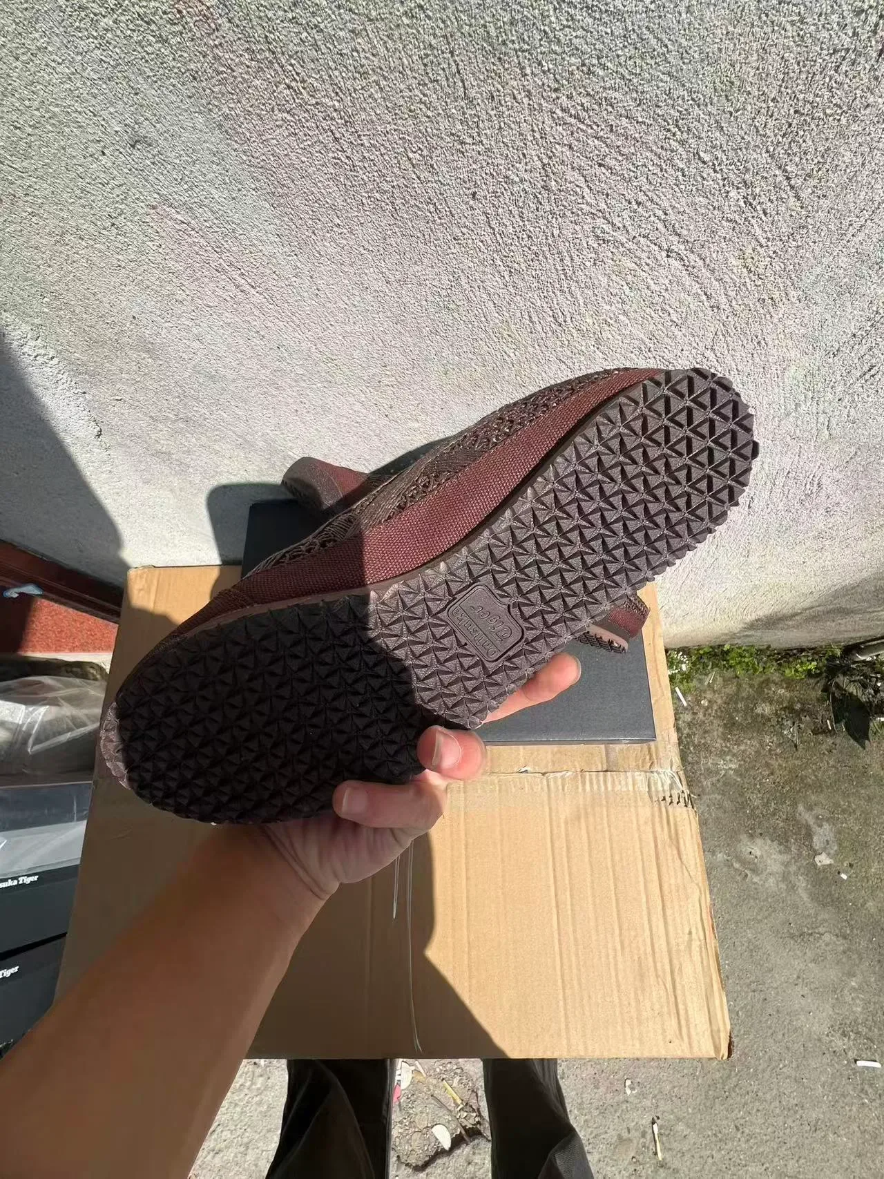 Black Woven Textile Slip-On Slippers 16