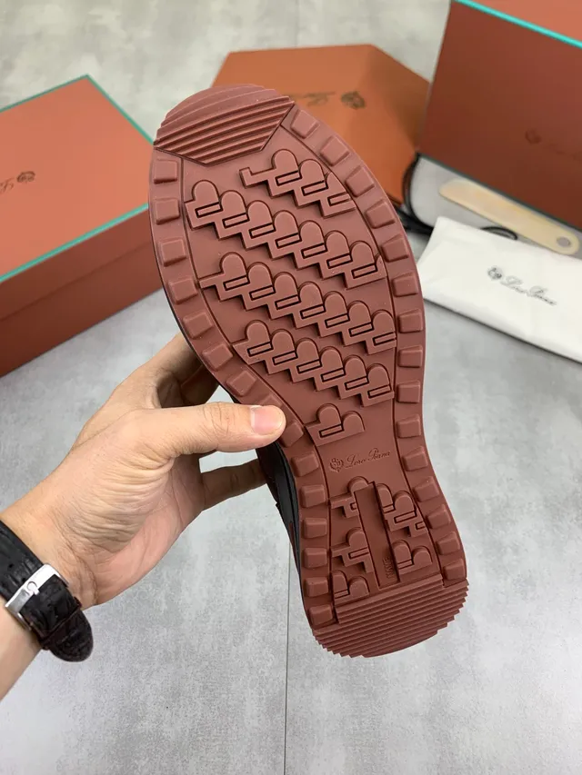 Brown Suede and Smooth Leather Lifestyle Sneaker 2