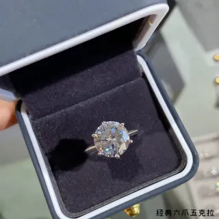 Classic Six-Prong Solitaire Round Brilliant Cut Ring