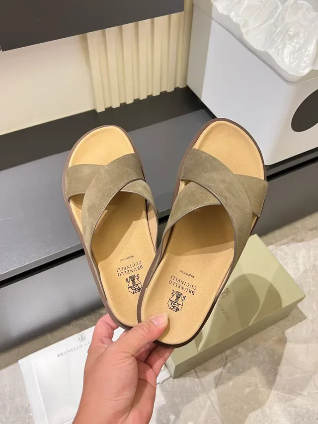 Crisscross Strap Flat Slide Casual Sandals 5