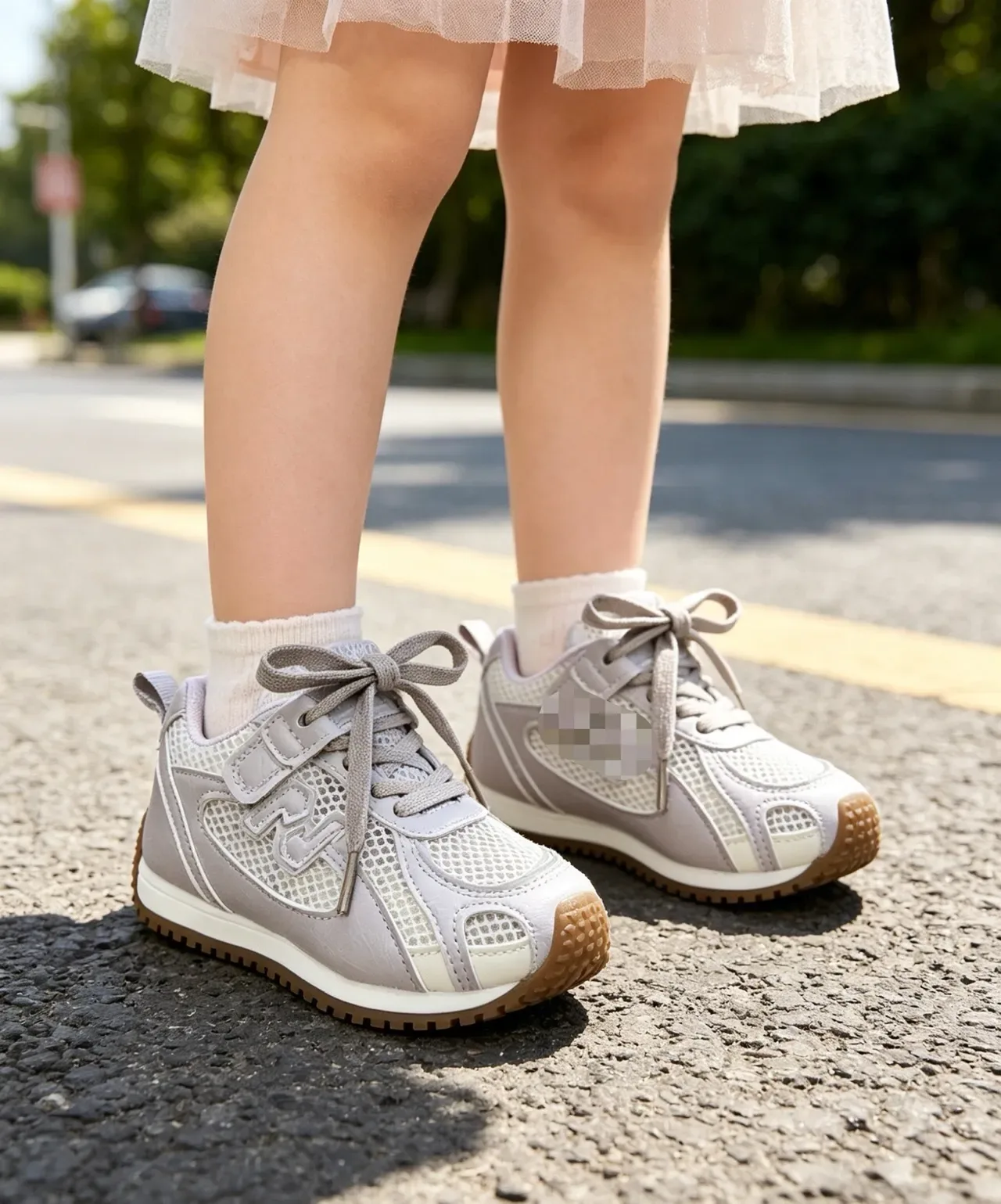 CTCU Kids Mesh and Synthetic Overlay Sneakers 19