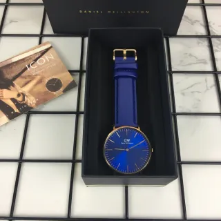 Daniel Wellington Classic Blue Sunburst Quartz Watch