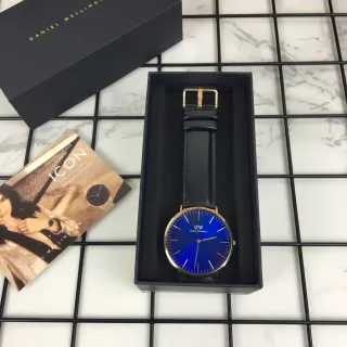 Daniel Wellington Icon Blue Sunray Quartz Watch