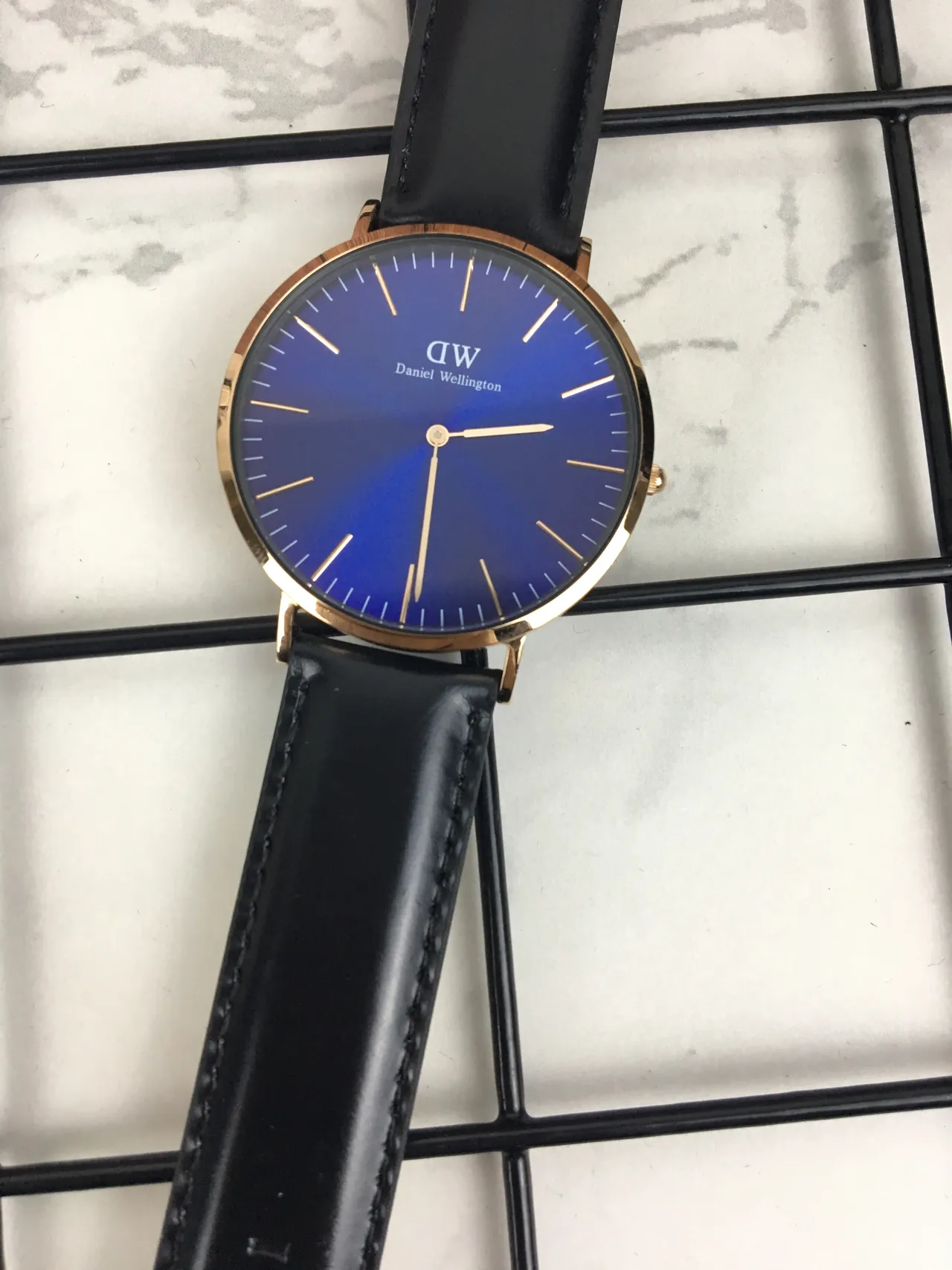 Daniel Wellington Icon Blue Sunray Quartz Watch 5