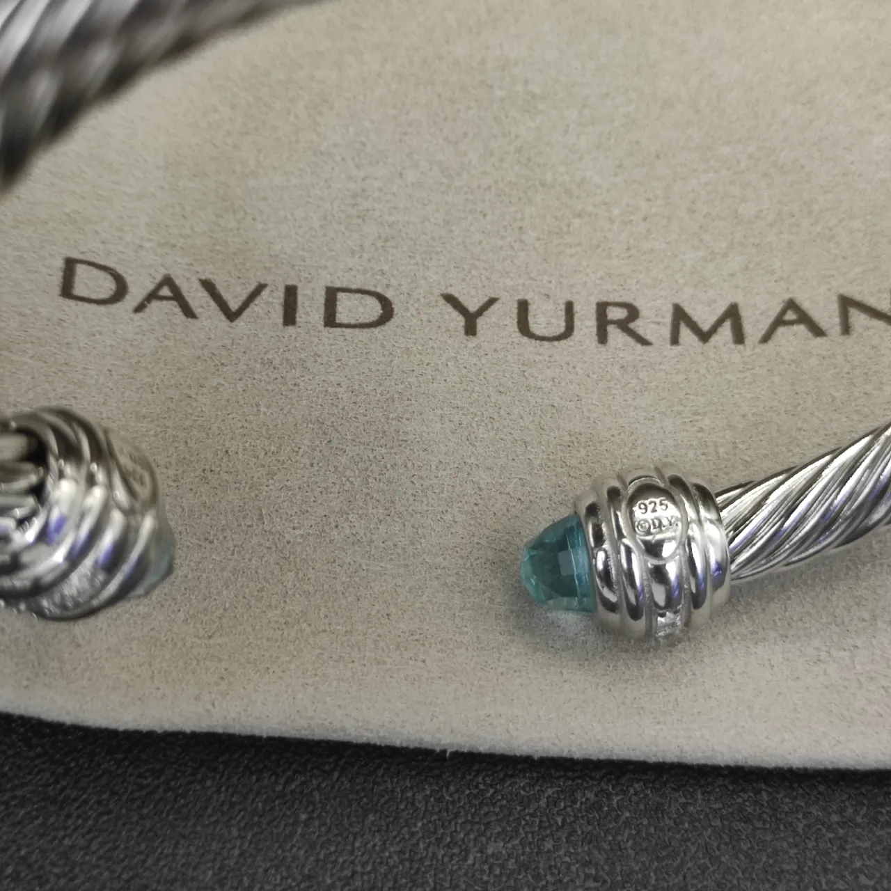 David Yurman Cable Classics মুক্তা ও হীরার টুইস্টেড কেবল ব্রেসলেট 2