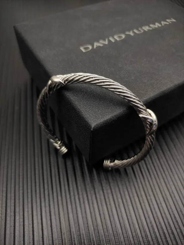 David Yurman Cable Classics Twisted Silver Bracelet 4