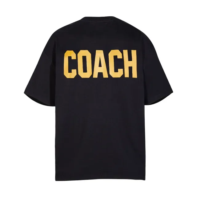 DEPT. COACH Graphic Print Oversized T-Shirt 8