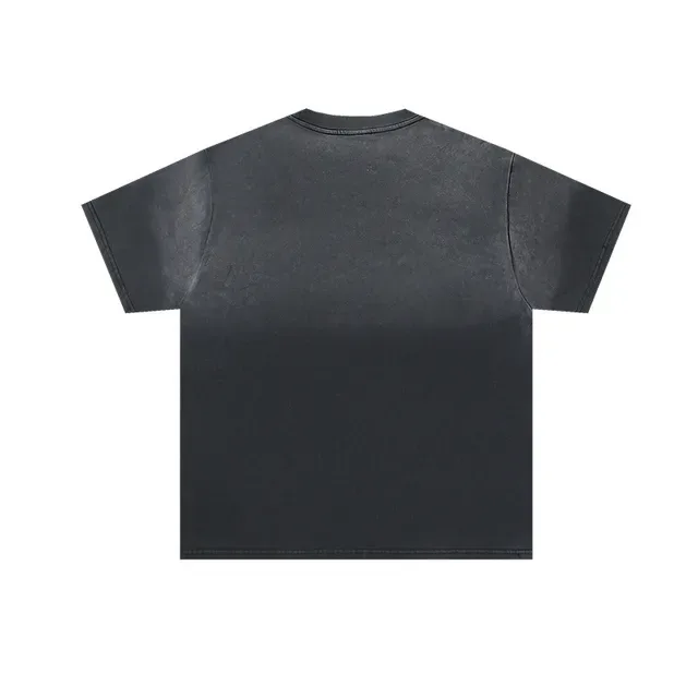 Distressed Graphic Print Oversized T-Shirt 3