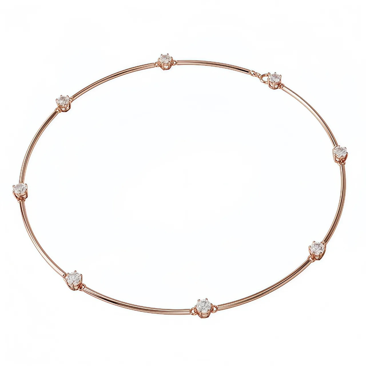 Gold Pink Multi-Stone Cascade Round Bezel-Set Gems Earrings 4