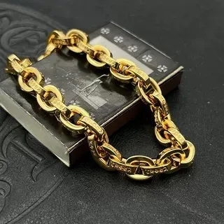 Gold-Tone Chunky Oval Link Chain Bracelet 4