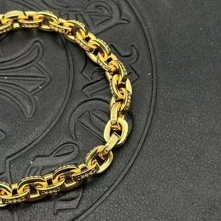 Gold-Tone Chunky Oval Link Chain Bracelet 6