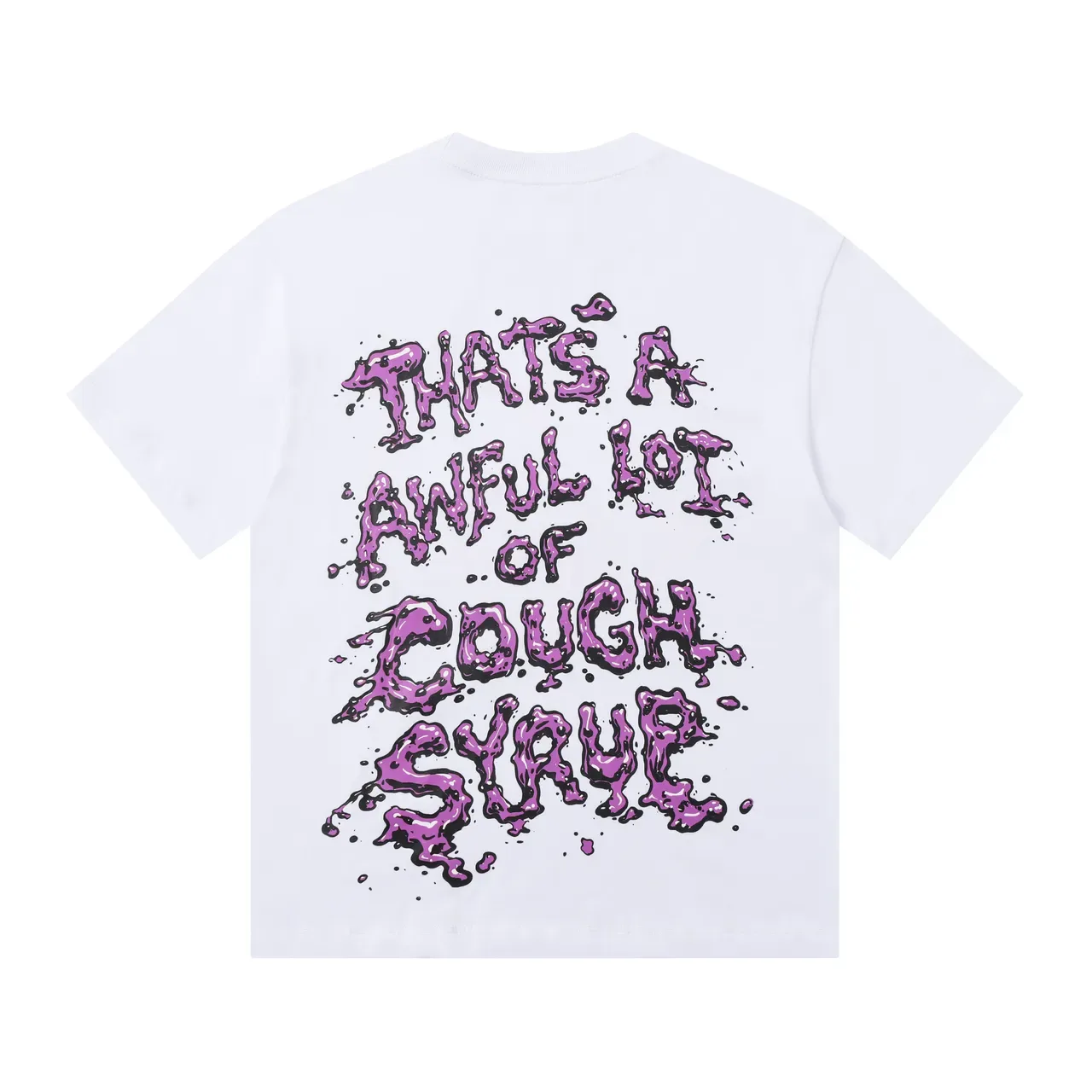 Graphic-Print Heart Liquid Splash T-Shirt 5